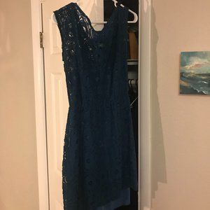 Navy Lace Dress